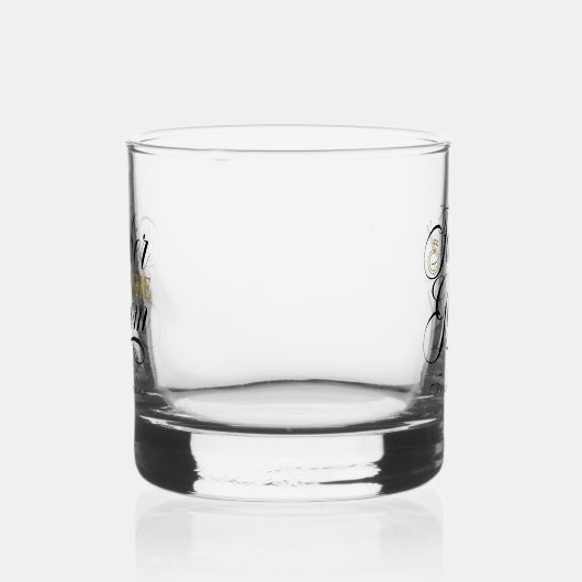 Elegany Vader van de bruidegom naam toevoegen Brui Whisky Glas (Links)
