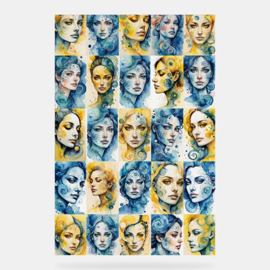 Eleganz 1 Acryl Teken Bord (Voorkant)