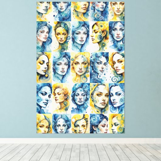 Eleganz 1 Canvas (Insitu (Houten vloer))