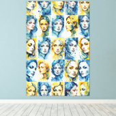 Eleganz 1 Canvas Afdruk (Insitu (Houten vloer))