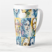Eleganz 1 Latte-Mok Latte Mok (Rechterhoek)