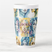 Eleganz 1 Latte Mug (Devant)