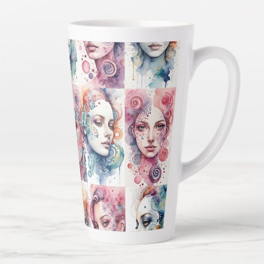 Eleganz 2 Latte Mug (Droite)