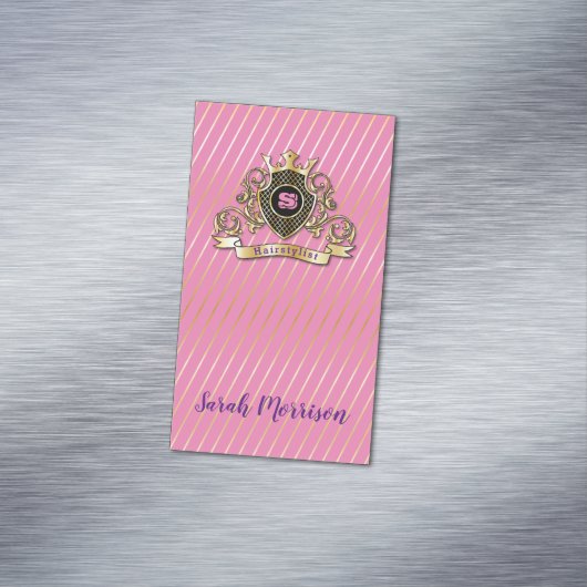 Elegenat Gold Monagram Carte de visite (In Situ)