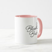 Elegent Blushing Bruid Bruiloft Mok (Voorkant rechts)