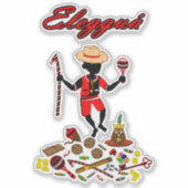 Eleggua Sticker (Voorkant)