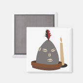 Elegua Statue Magneet (Voorkant / Achterkant)