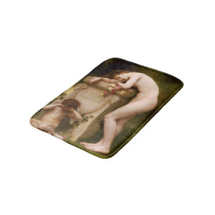 Elegy door William Adolphe Bouguereau Badmat