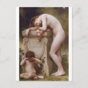 Elegy van William-Adolphe Bouguereau Briefkaart