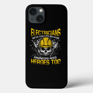 Elektrici-ingenieurs hebben helden te elektronica iPhone 13 hoesje