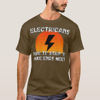 Elektrici willen een einde maken aan een grappige  t-shirt