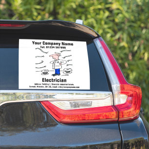 Elektricien Adverteren & Promotionele Sticker