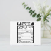 elektricien briefkaart (Staand voorkant)