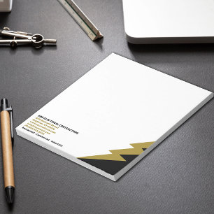 elektricien Elektrische contractant Notitieblok