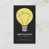 Elektricien Elektroaannemer Visitekaartje (Voorkant)