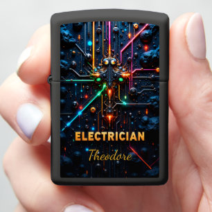 Elektricien Futuristisch Schakelpaneel Lichter Kun
