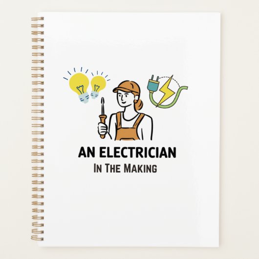 Elektricien in opleiding planner (Voorkant)