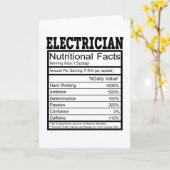 elektricien kaart (Gele Bloem)