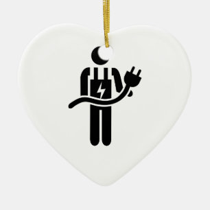 elektricien keramisch ornament