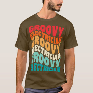 Elektricien  Retro 60s 70s 80s Vibes T-shirt