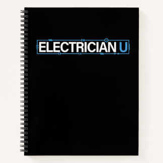 Elektricien U Zwarte Notitieboek