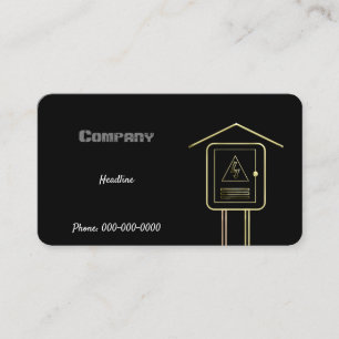 elektricien visitekaartje