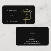 elektricien visitekaartje (Voorkant / Achterkant)