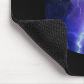 Elektriciteit Kat Bliksem Grafische Kunst Kat Mam Muismat (Hoek)