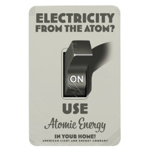Elektriciteit uit het Atom Magneet