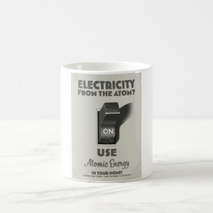 Elektriciteit uit het Atoom  Koffiemok