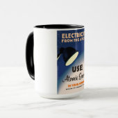 Elektriciteit uit het Atoom? Mok (Voorkant links)