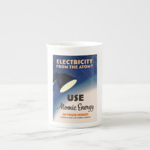 Elektriciteit uit het Atoom? Porselein Kop