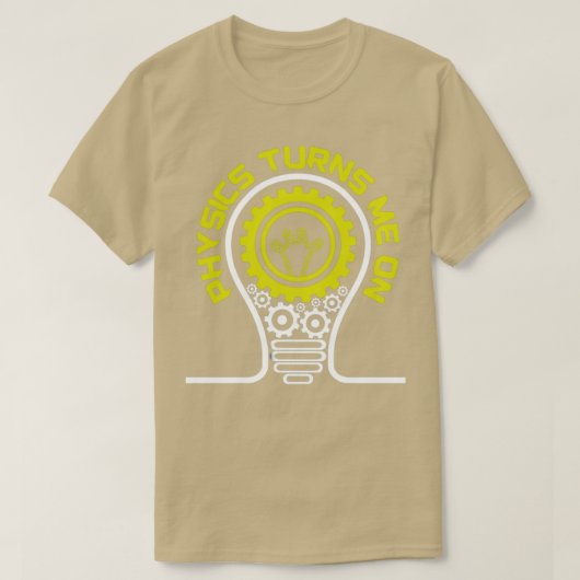 Elektriciteitsgeek Gift Funny Physics T-shirt (Design voorkant)