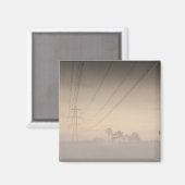 Elektriciteitsmasten en -kabels magneet (Voorkant / Achterkant)