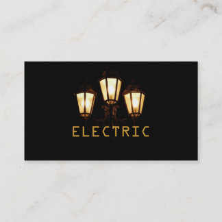 Elektriciteitsvoorziening Visitekaartje voor elekt