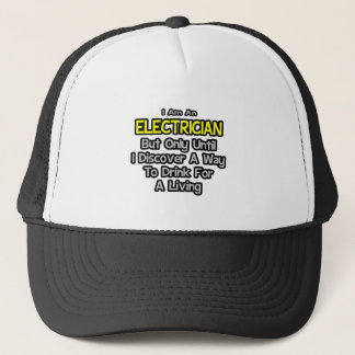 Elektricus Joke ... Drink voor een leven Trucker Pet