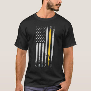 Elektricus ons Vlag Elektricans Tools T-shirt