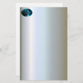 Elektrificerende Magische Vrouw Fantasy Briefpapier (Voorkant / Achterkant)