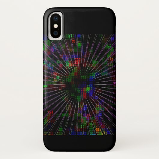 Elektrisch barstontwerp Case-Mate iPhone case (Achterkant)