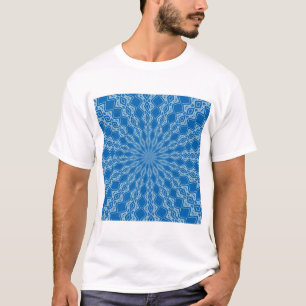 Elektrisch Blau Lemonade en Aquamarijn Wriggly Boe T-shirt