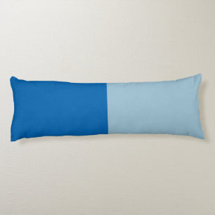 Elektrisch Blau Lemonade en Aquamarine Duo Toon Lichaamskussen
