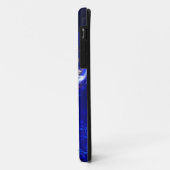 Elektrisch blauw kerstblauw ontwerp, geschikt voor Case-Mate iPhone case (Achterkant/links)