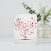 Elektrisch Briefkaart (Staand voorkant)