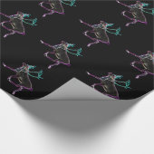 Elektrisch Caribisch gebied Cadeaupapier (Hoek)