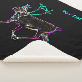 Elektrisch Caribisch gebied (rendier) Sherpa Deken (3/4)