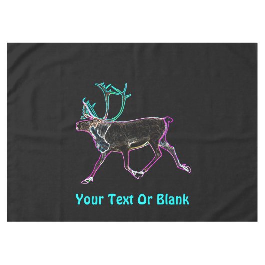 Elektrisch Caribisch gebied Tafelkleed (Voorkant (Horizontaal))