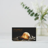 Elektrisch, elektricien, Visitekaartje (Staand voorkant)