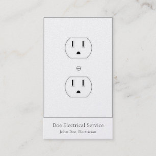 Elektrisch/Elektrisch Contractant/VerticalPlatinum Visitekaartje