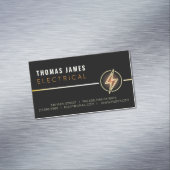 ELEKTRISCH ELEKTRISCH Visitekaartje magneet (Voorbeeld)