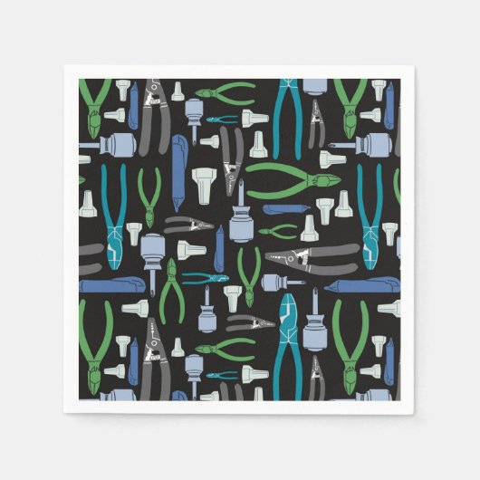 Elektrisch gereedschap van de handel servet (Voorkant)